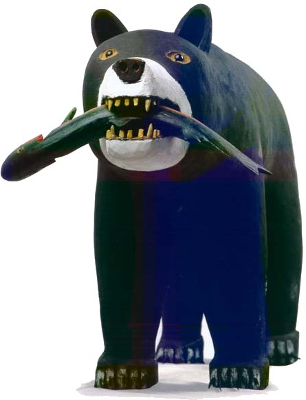 Bear with Fish